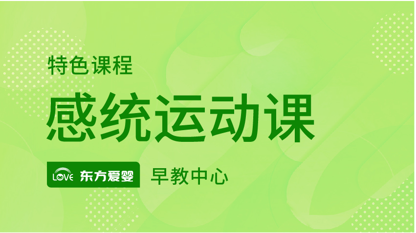 感統(tǒng)運(yùn)動(dòng)課-東方愛嬰