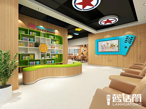 藍話筒教學環(huán)境